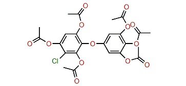 3'-Chlorobifuhalol hexaacetate
